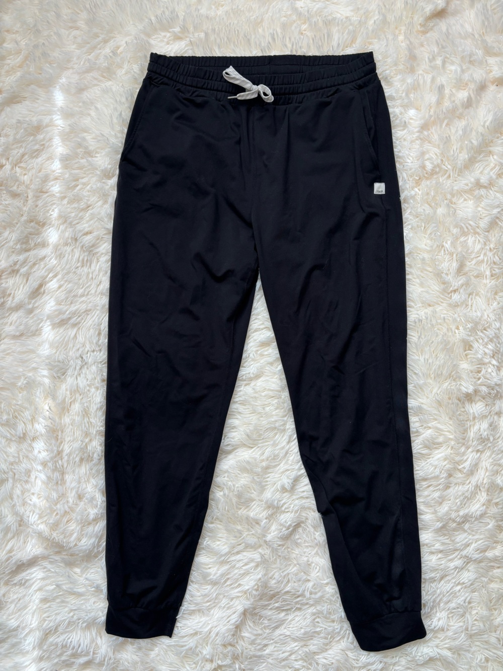 Vuori Performance Jogger Black Women’s Medium Long VW303-L Drawstring